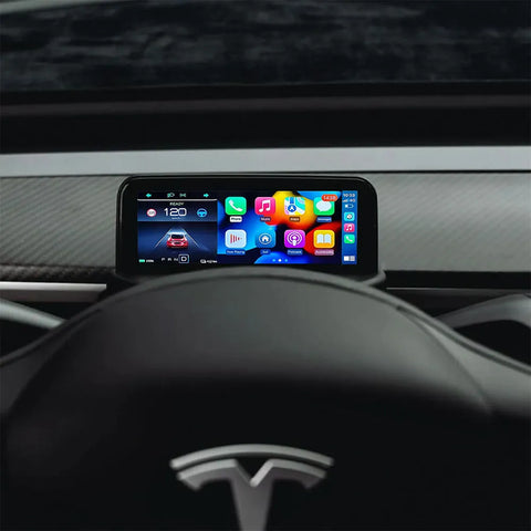 Tesla Model 3 Model Y - 4.6" Touchscreen Mini Monitor Smart Dashboard Tesla Model 3 Model Y - 4.6" Touchscreen Mini Monitor Smart Dashboard