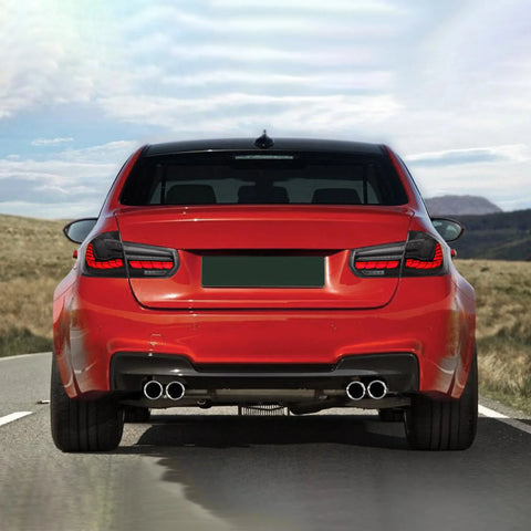 BMW 3 Series F30 F80  - Vland Sequential Tail Lights Dragon Scale Style BMW 3 Series F30 F80  - Vland Sequential Tail Lights Dragon Scale Style