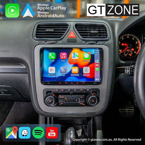 Volkswagen Eos Head Unit Upgrade Kit (2007-2014) - 9inch Wireless Multitouch Smartscreen with Apple Carplay Android Auto Volkswagen Eos Head Unit Upgrade Kit (2007-2014) - 9inch Wireless Multitouch Smartscreen with Apple Carplay Android Auto