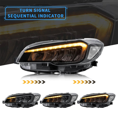 Subaru WRX 2015-2021 - Vland Sequential Head Lights Subaru WRX 2015-2021 - Vland Sequential Head Lights
