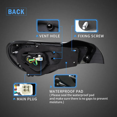 Toyota 86 Subaru BRZ 2012-2021 - Vland Sequential Tail Lights Toyota 86 Subaru BRZ 2012-2021 - Vland Sequential Tail Lights