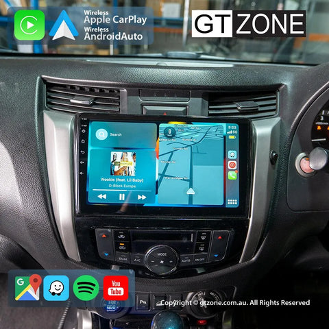 Nissan Navara NP300 Head Unit Upgrade Kit (2015-2019) - 10inch Wireless Multitouch Smartscreen with Apple Carplay Android Auto Nissan Navara NP300 Head Unit Upgrade Kit (2015-2019) - 10inch Wireless Multitouch Smartscreen with Apple Carplay Android Auto