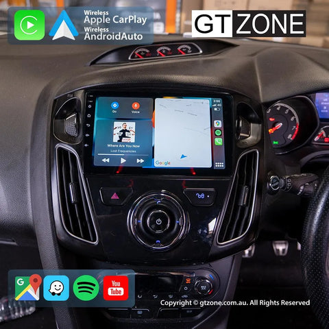 Ford Focus Head Unit Upgrade Kit (2012-2018) - 9inch Wireless Multitouch Smartscreen with Apple Carplay Android Auto Ford Focus Head Unit Upgrade Kit (2012-2018) - 9inch Wireless Multitouch Smartscreen with Apple Carplay Android Auto