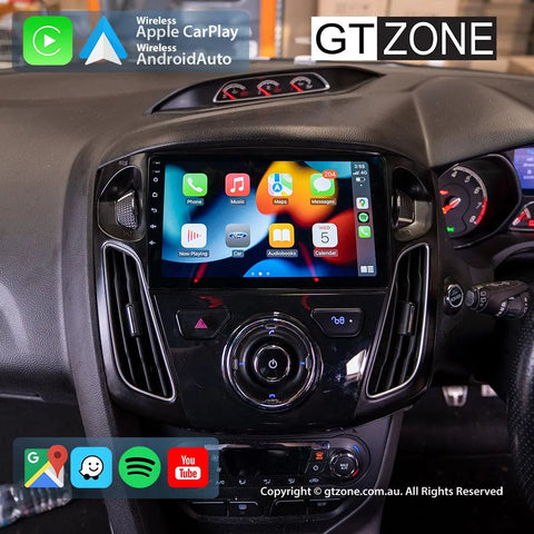 Ford Focus Head Unit Upgrade Kit (2012-2018) - 9inch Wireless Multitouch Smartscreen with Apple Carplay Android Auto Ford Focus Head Unit Upgrade Kit (2012-2018) - 9inch Wireless Multitouch Smartscreen with Apple Carplay Android Auto