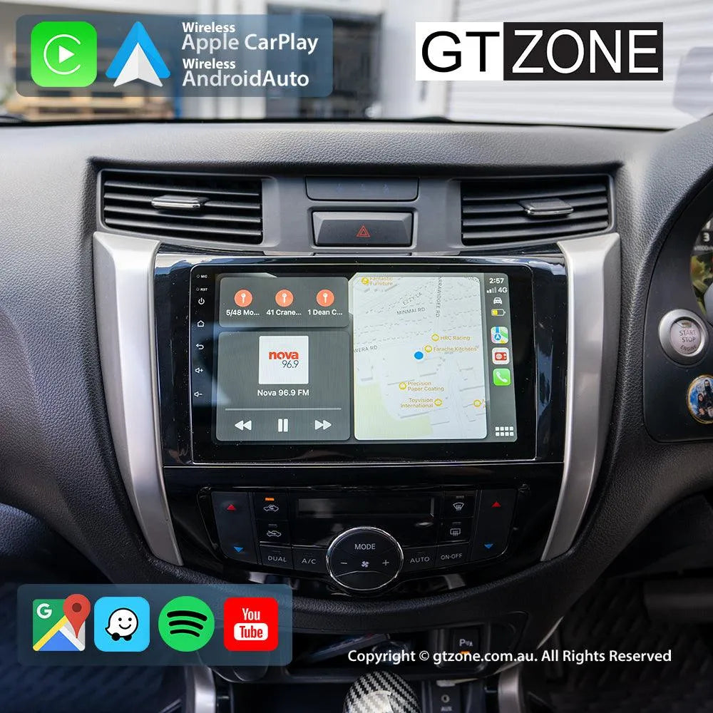 Nissan Navara NP300 Head Unit Upgrade Kit (2015-2019) - 9inch Wireless Multitouch Smartscreen with Apple Carplay Android Auto Nissan Navara NP300 Head Unit Upgrade Kit (2015-2019) - 9inch Wireless Multitouch Smartscreen with Apple Carplay Android Auto