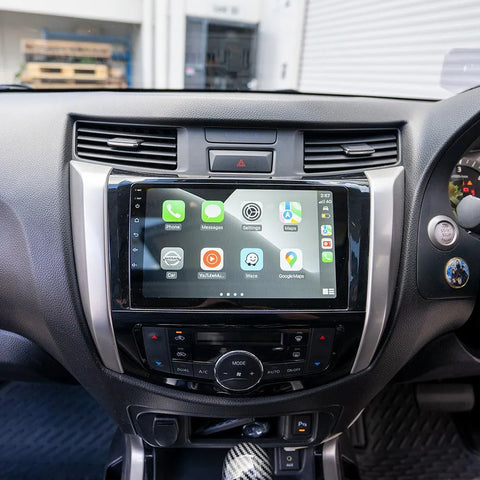 Nissan Navara NP300 Head Unit Upgrade Kit (2015-2019) - 9inch Wireless Multitouch Smartscreen with Apple Carplay Android Auto Nissan Navara NP300 Head Unit Upgrade Kit (2015-2019) - 9inch Wireless Multitouch Smartscreen with Apple Carplay Android Auto
