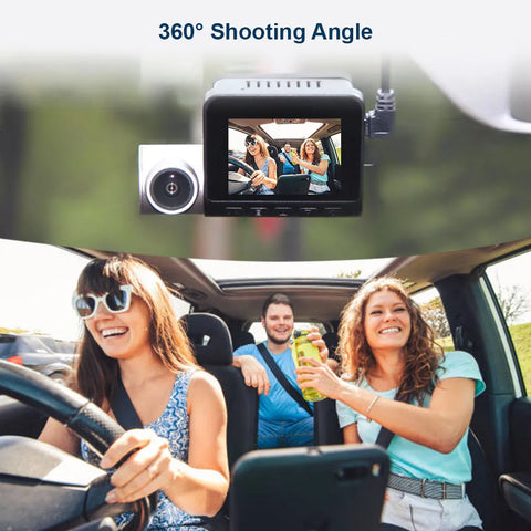 4K UHD Dash Cam & 2K Rear Camera with GPS. 360 degree shooting angle. 4K UHD Dash Cam & 2K Rear Camera with GPS. 360 degree shooting angle.