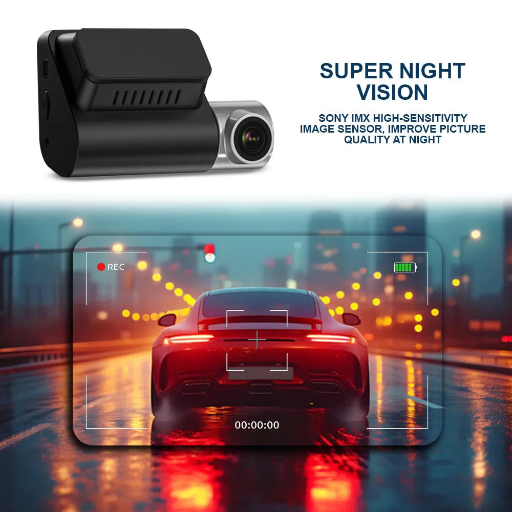 4K UHD Dash Cam & 2K Rear Camera with GPS. Super night vision. 4K UHD Dash Cam & 2K Rear Camera with GPS. Super night vision.