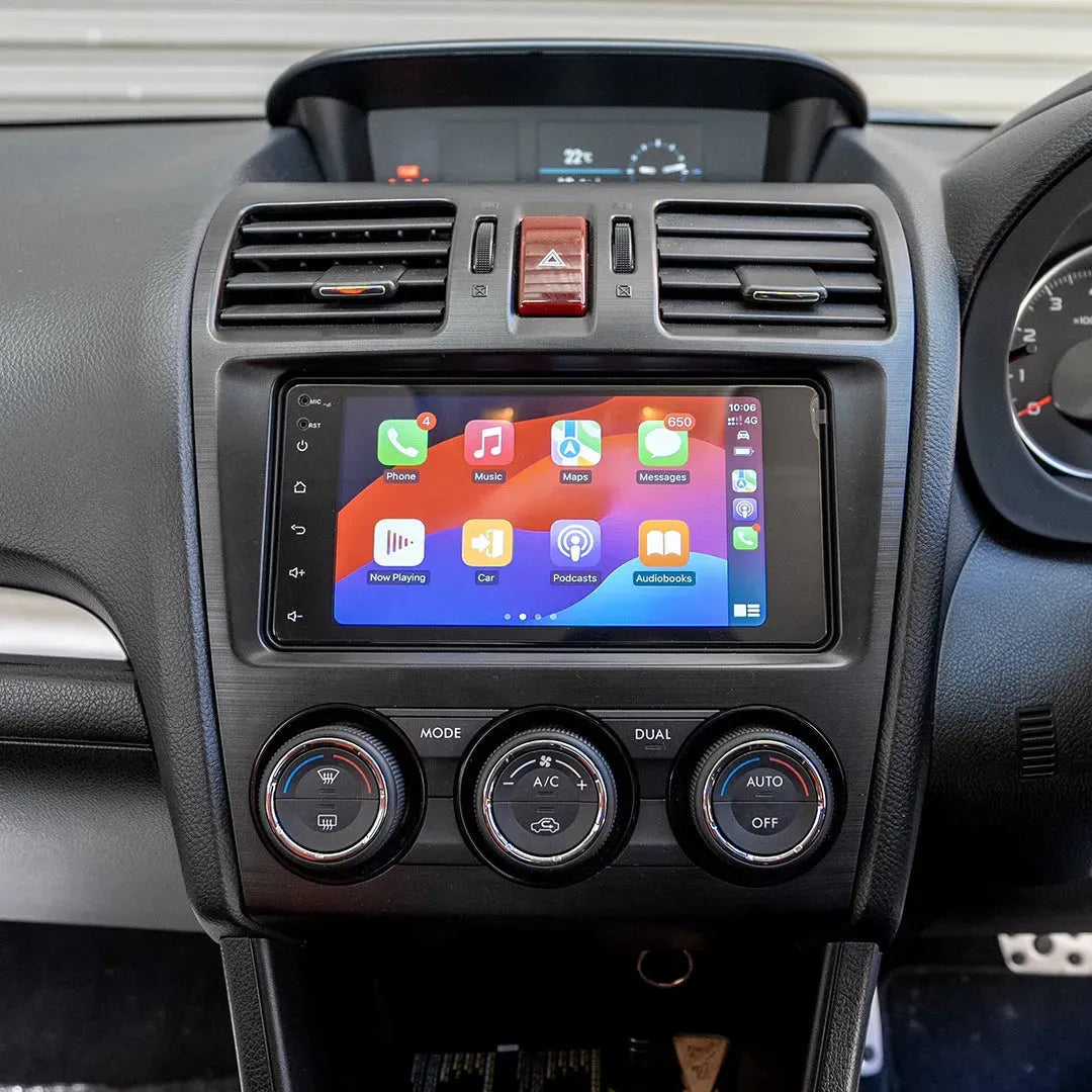 Subaru WRX Impreza Head Unit Upgrade Kit (2012-2014) - 7inch Wireless Multitouch Smartscreen with Apple Carplay Android Auto Subaru WRX Impreza Head Unit Upgrade Kit (2012-2014) - 7inch Wireless Multitouch Smartscreen with Apple Carplay Android Auto