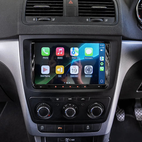 Skoda Yeti Head Unit Upgrade Kit (2009-2018) - 9inch Wireless Multitouch Smartscreen with Apple Carplay Android Auto Skoda Yeti Head Unit Upgrade Kit (2009-2018) - 9inch Wireless Multitouch Smartscreen with Apple Carplay Android Auto