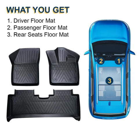 BYD Atto 3 Custom-Fit All Weather Waterproof TPE Floor Mat BYD Atto 3 Custom-Fit All Weather Waterproof TPE Floor Mat
