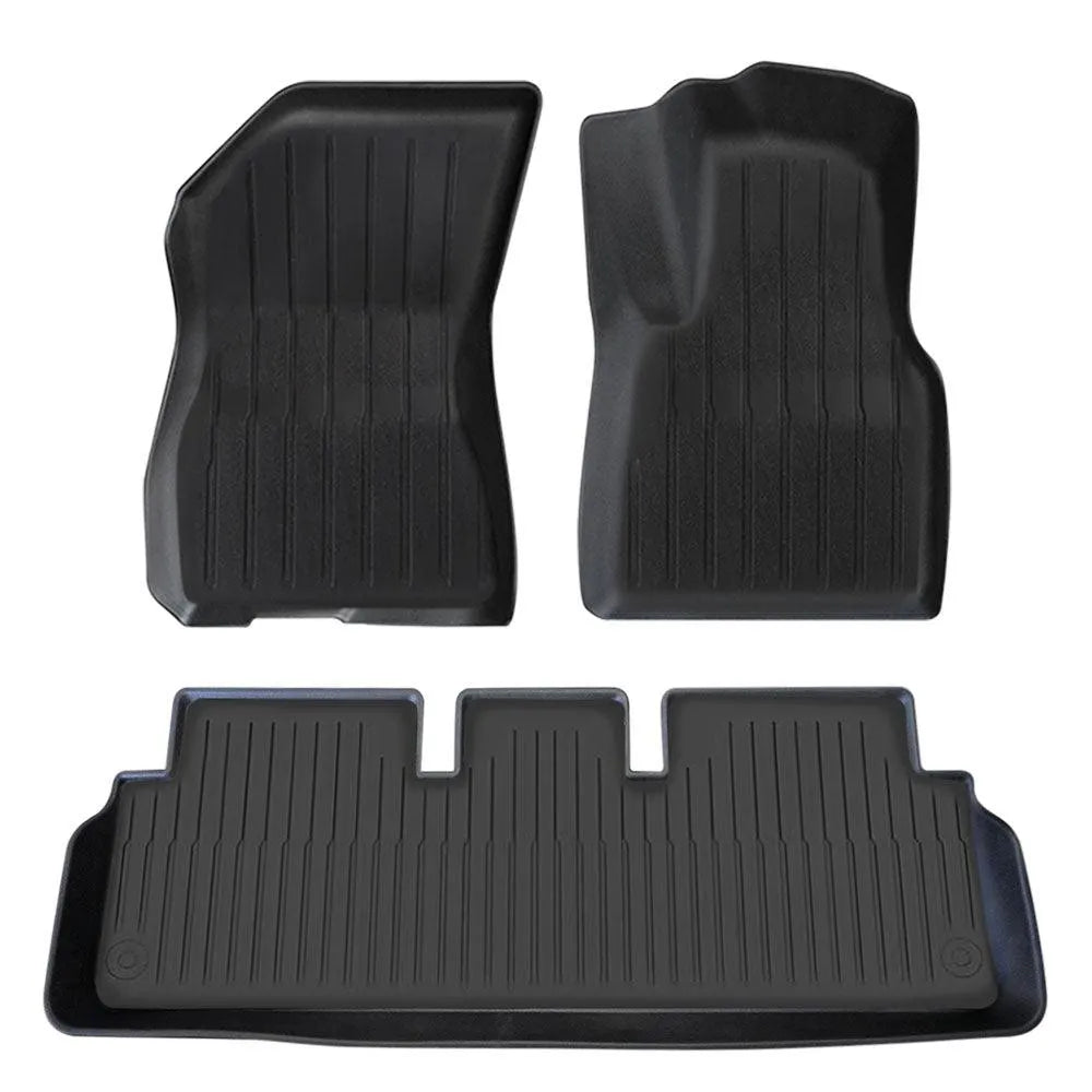Tesla Model 3 All Weather Waterproof TPE Floor Mat. Tesla Model 3 All Weather Waterproof TPE Floor Mat.