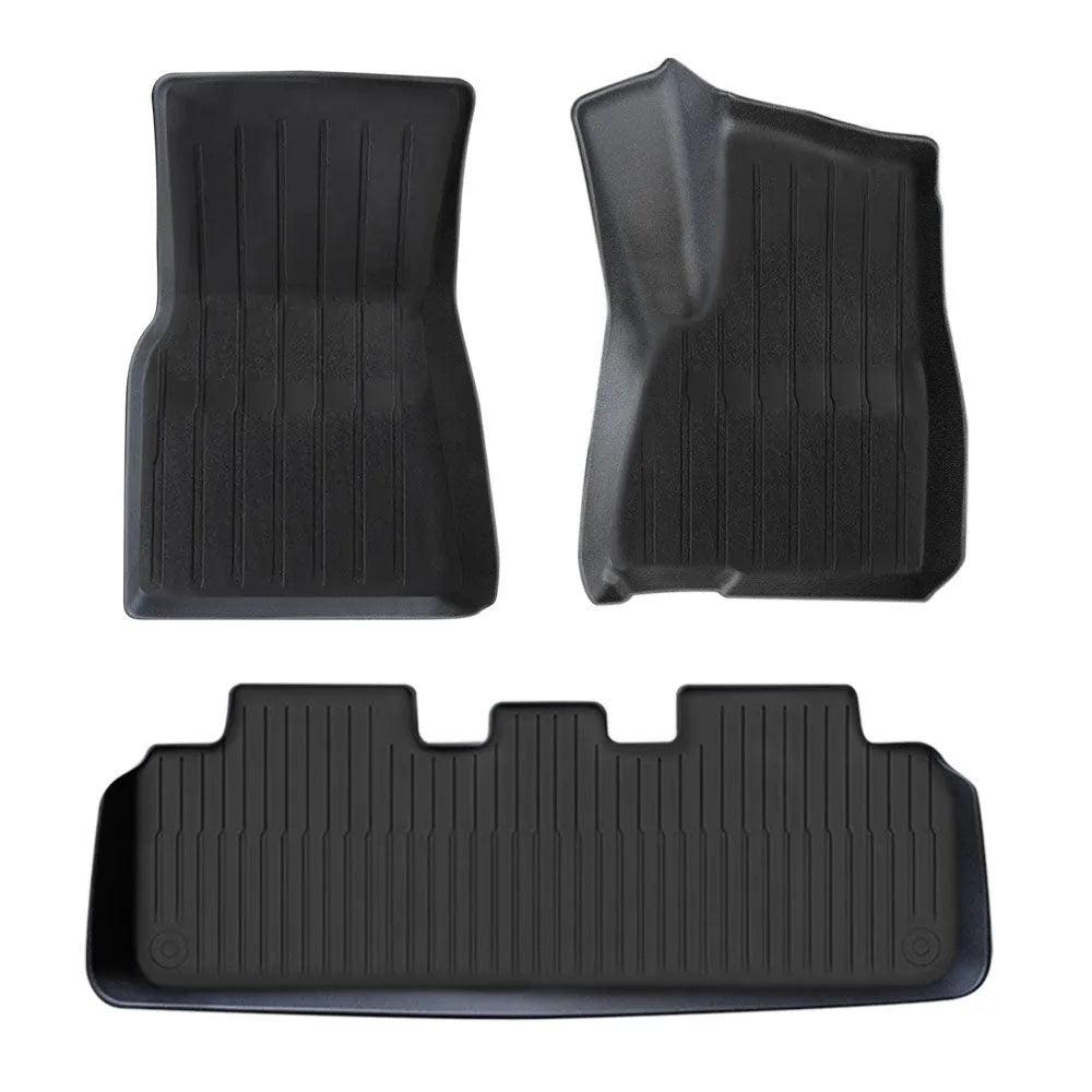 Tesla Model Y All Weather Waterproof TPE Floor Mat. Tesla Model Y All Weather Waterproof TPE Floor Mat.