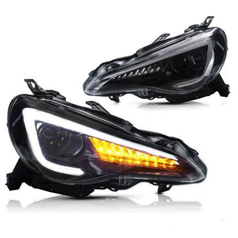Toyota 86 Subaru BRZ 2012-2021 - Vland Sequential Head Lights Toyota 86 Subaru BRZ 2012-2021 - Vland Sequential Head Lights
