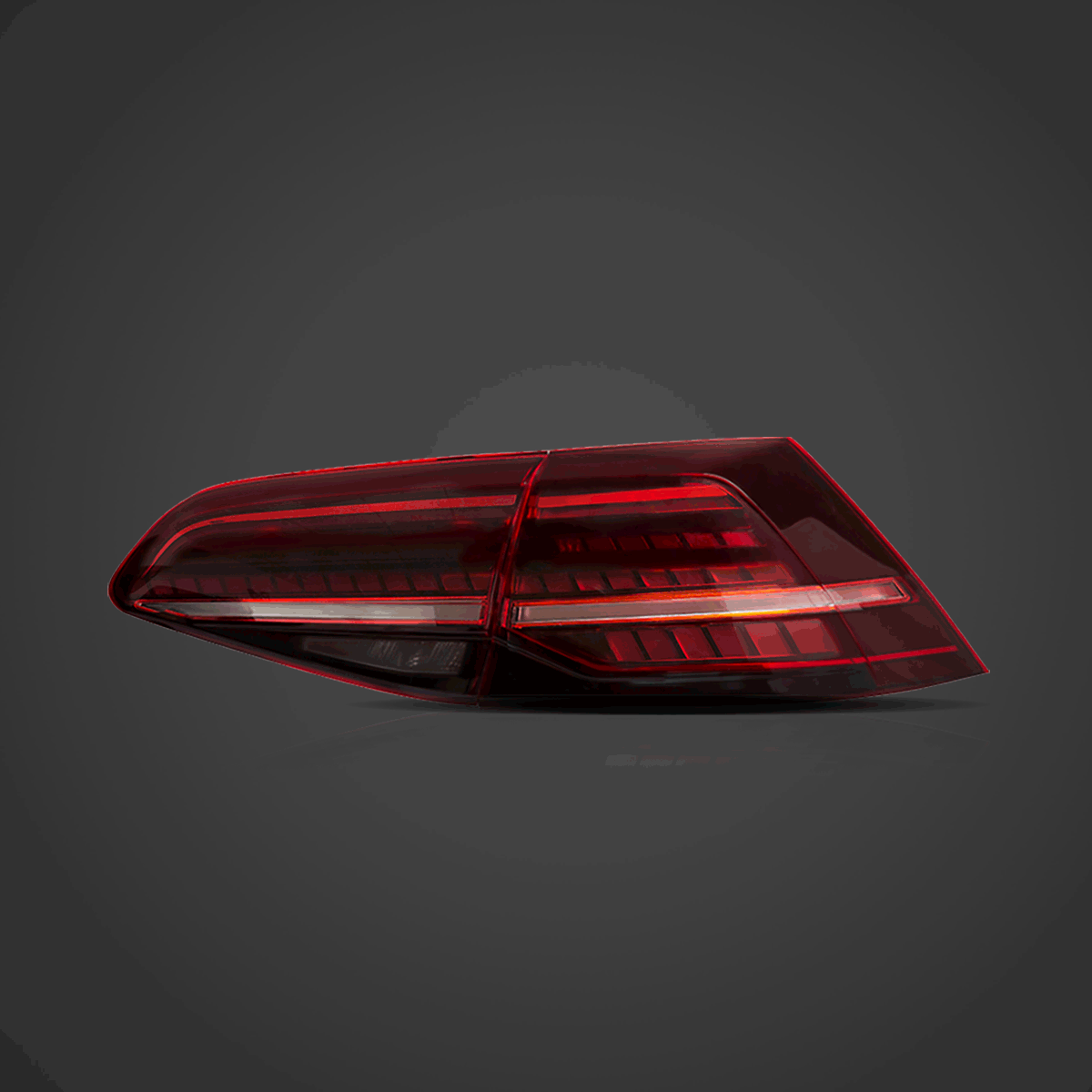 Volkswagen Golf MK7 MK7.5 Hatchback Vland LED Tail Lights with Sequential Turn Signal - gtzone Volkswagen Golf MK7 MK7.5 Hatchback Vland LED Tail Lights with Sequential Turn Signal - gtzone