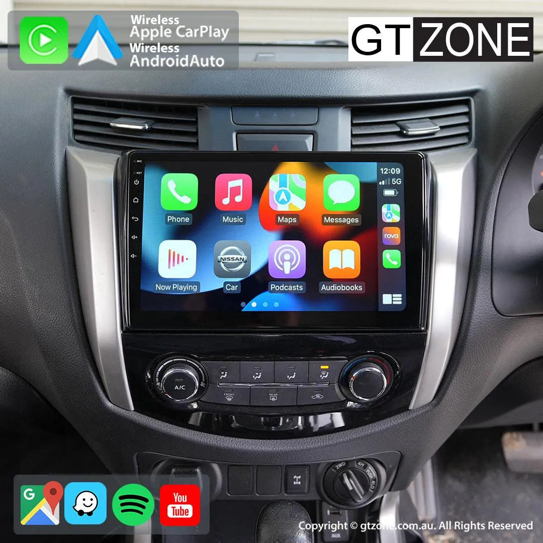 Nissan Navara NP300 Head Unit Upgrade Kit (2019-Present) - 10inch Wireless Multitouch Smartscreen with Apple Carplay Android Auto Nissan Navara NP300 Head Unit Upgrade Kit (2019-Present) - 10inch Wireless Multitouch Smartscreen with Apple Carplay Android Auto