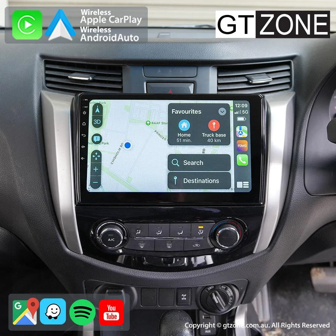 Nissan Navara NP300 Head Unit Upgrade Kit (2019-Present) - 10inch Wireless Multitouch Smartscreen with Apple Carplay Android Auto Nissan Navara NP300 Head Unit Upgrade Kit (2019-Present) - 10inch Wireless Multitouch Smartscreen with Apple Carplay Android Auto