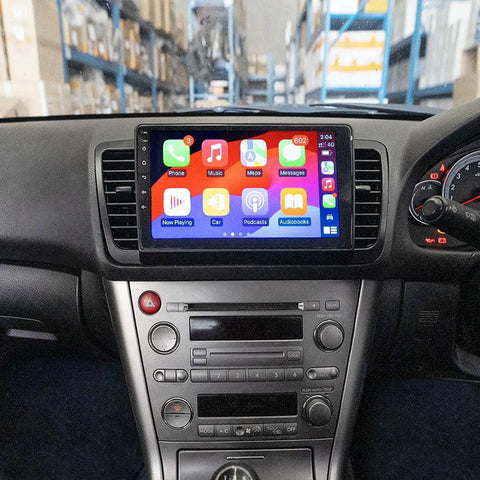 Subaru Liberty Legacy Head Unit Upgrade Kit (2003-2009) - 9inch Wireless Multitouch Smartscreen with Apple Carplay Android Auto Subaru Liberty Legacy Head Unit Upgrade Kit (2003-2009) - 9inch Wireless Multitouch Smartscreen with Apple Carplay Android Auto