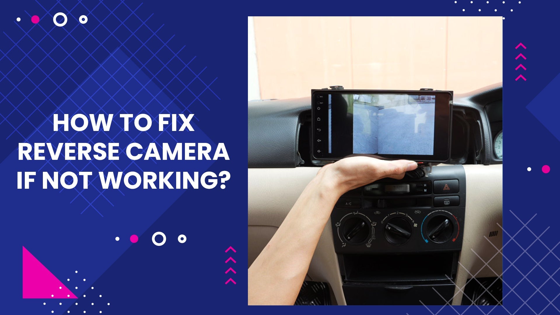 Quick Fix: Reverse Camera Not Working on Aftermarket Head Unit