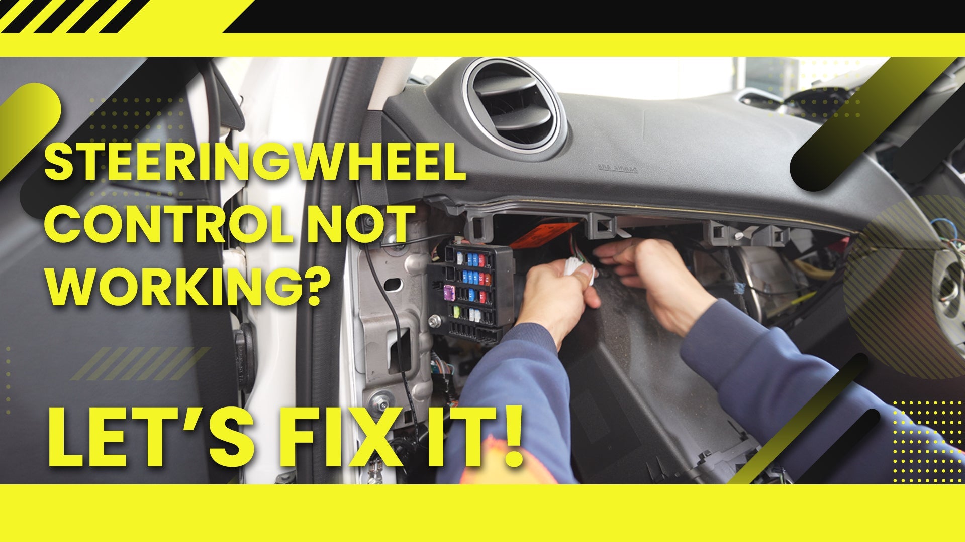 Mazda 3 Steering Wheel Controls Not Working With Aftermarket Head Unit?