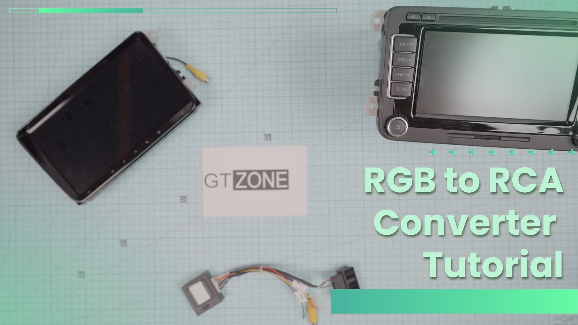 RGB to CVBS/RCA Converter Wiring Tutorial