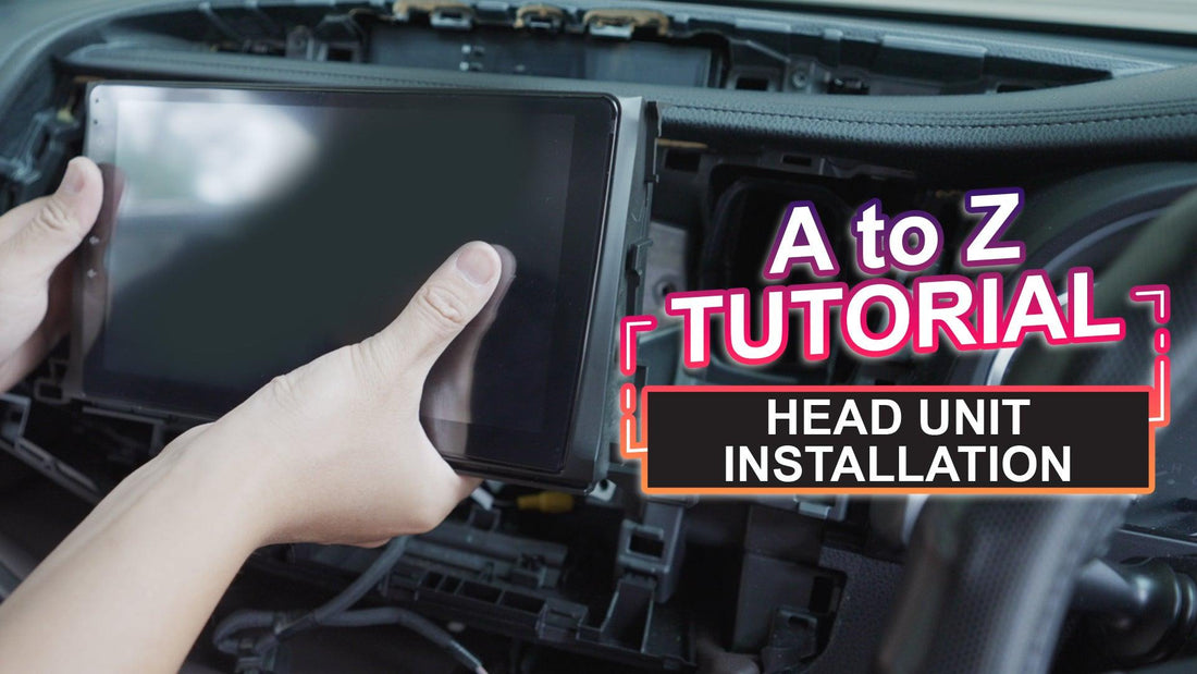 How to install a Head Unit From A to Z Tutorial