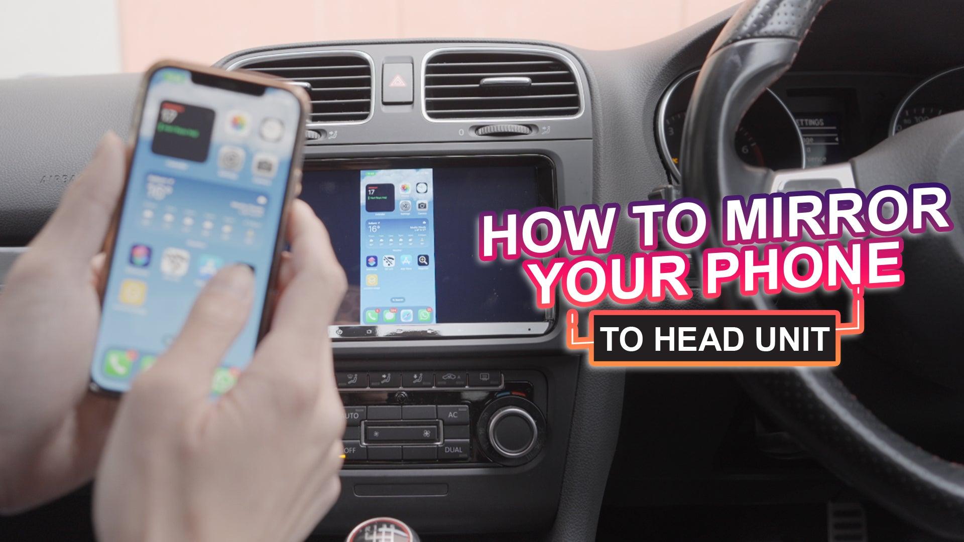 How To Mirror Your Phone on Head Unit – GTzone