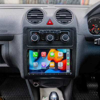 Volkswagen Caddy Head Unit Upgrade Kit (2005-2015) - 9inch Wireless Multitouch Smartscreen with Apple Carplay Android Auto