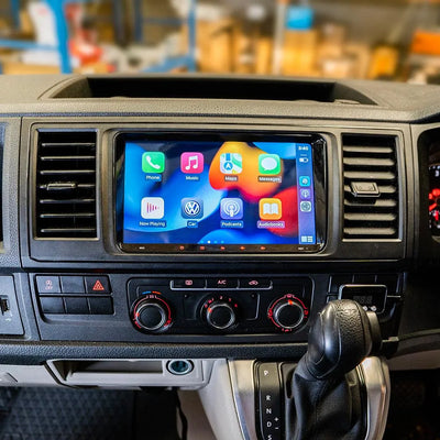 Volkswagen Transporter T6 Head Unit Upgrade Kit (2016-2019) - 9inch Wireless Multitouch Smartscreen with Apple Carplay Android Auto