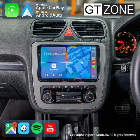 Volkswagen Eos Head Unit Upgrade Kit (2007-2014) - 9inch Wireless Multitouch Smartscreen with Apple Carplay Android Auto