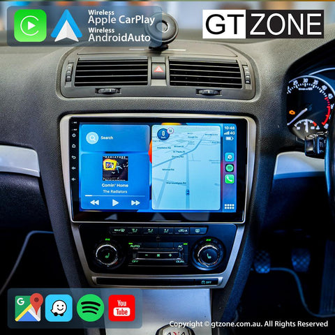 Skoda Octavia Carplay Android Auto Head Unit Stereo 2013-2019 9 inch - gtzone