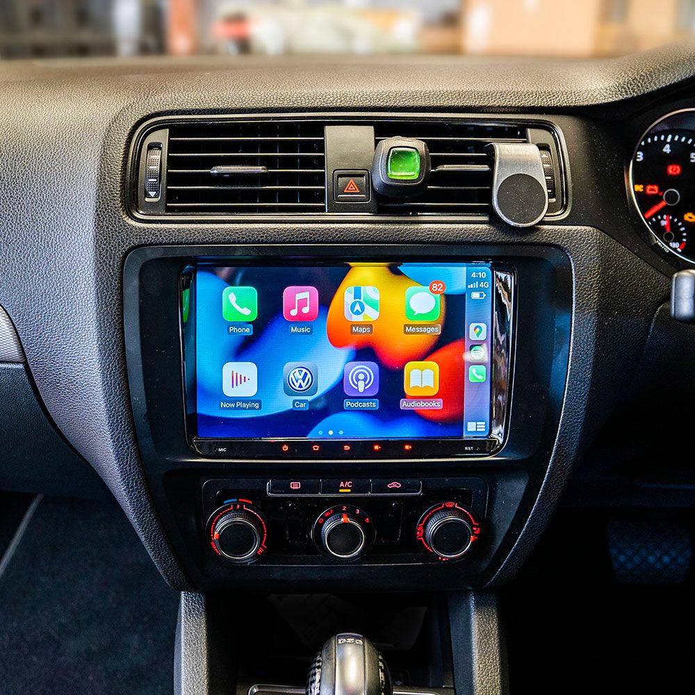 Volkswagen Jetta Head Unit Upgrade Kit (2011-2018) - 9inch Wireless Multitouch Smartscreen with Apple Carplay Android Auto