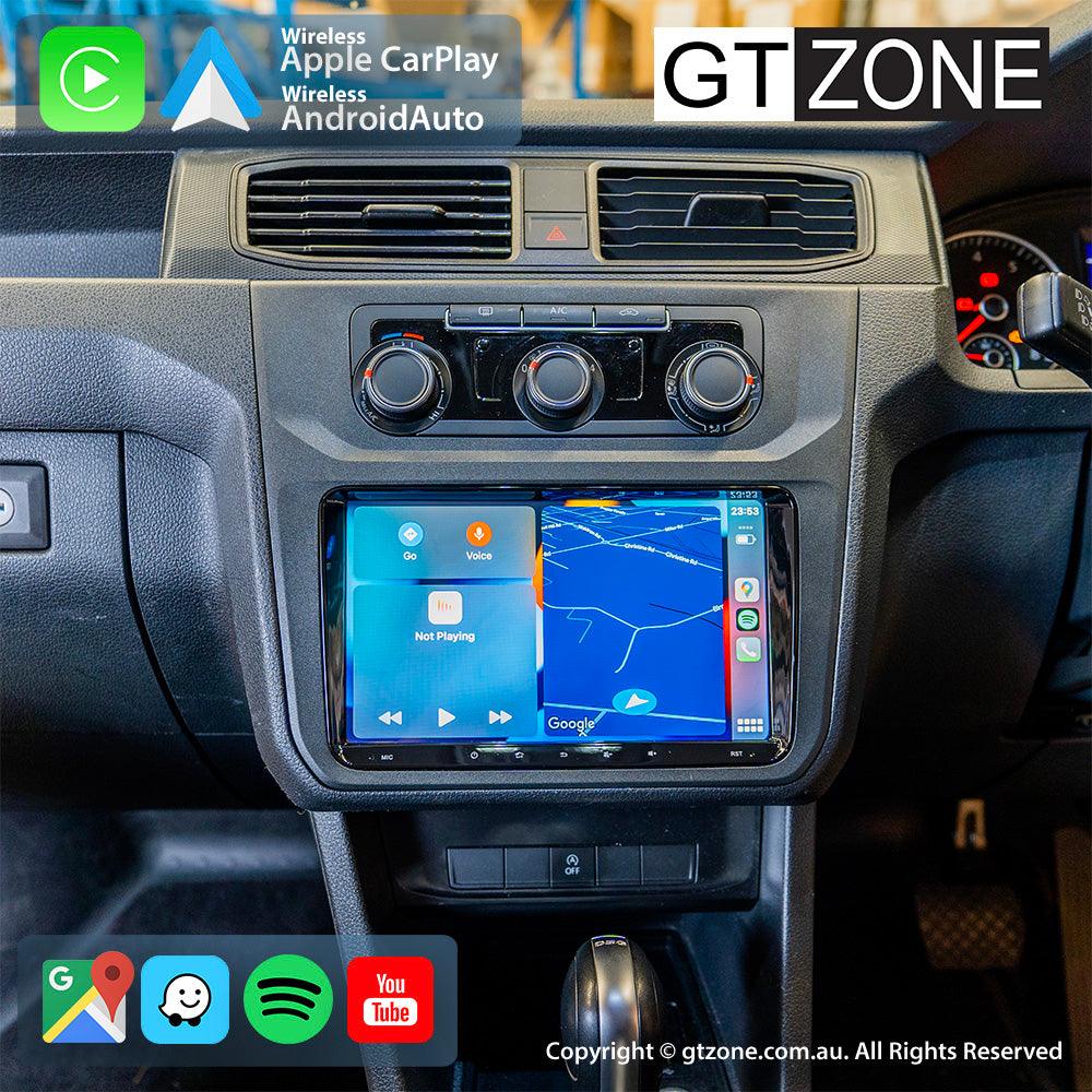 Volkswagen Caddy Head Unit Upgrade Kit (2015-Present) - 9inch Wireless Multitouch Smartscreen with Apple Carplay Android Auto