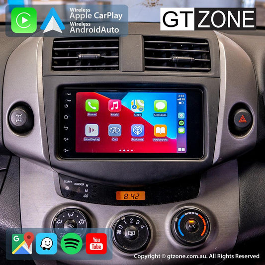 Toyota RAV4 Head Unit Upgrade Kit (2006-2011) - 7inch Wireless Multitouch Smartscreen with Apple Carplay Android Auto 1000