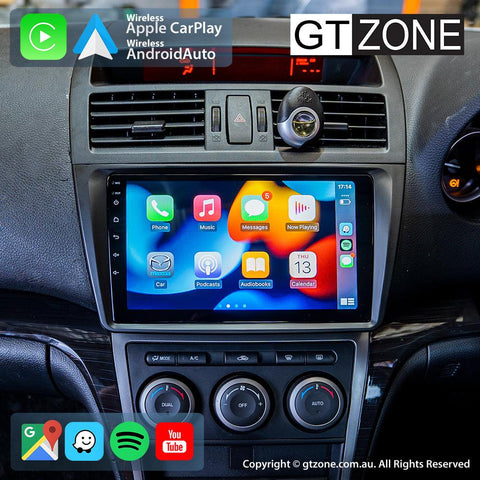 Mazda 6 Carplay Android Auto Head Unit Stereo 2008-2012 10 inch - gtzone