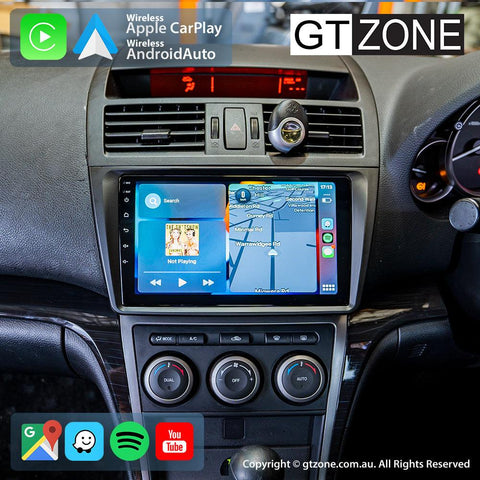 Mazda 6 Carplay Android Auto Head Unit Stereo 2008-2012 10 inch - gtzone