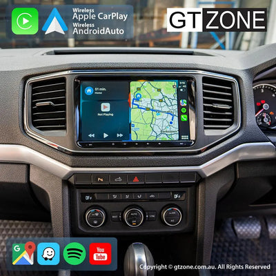 Volkswagen Amarok Head Unit Upgrade Kit (2017-Present) - 9inch Wireless Multitouch Smartscreen with Apple Carplay Android Auto