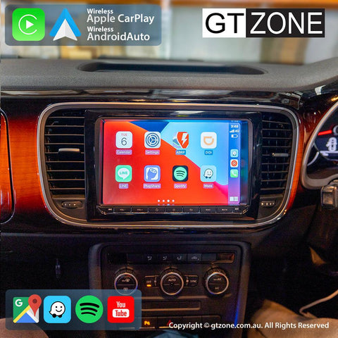 Volkswagen Beetle Head Unit Upgrade Kit (2012-2019) - 9inch Wireless Multitouch Smartscreen with Apple Carplay Android Auto