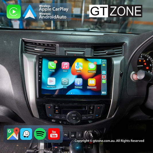 Nissan Navara NP300 Head Unit Upgrade Kit (2015-2019) - 10inch Wireless Multitouch Smartscreen with Apple Carplay Android Auto 1000