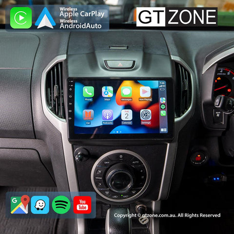 Isuzu D-Max Carplay Android Auto Head Unit Stereo 2013-2021 9 inch - gtzone