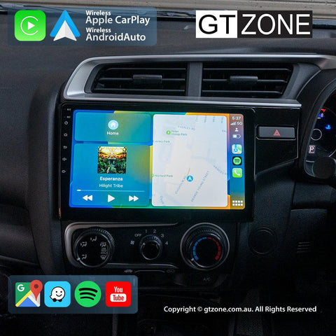 Honda Jazz Carplay Android Auto Head Unit Stereo 2014-Present 9 inch - gtzone