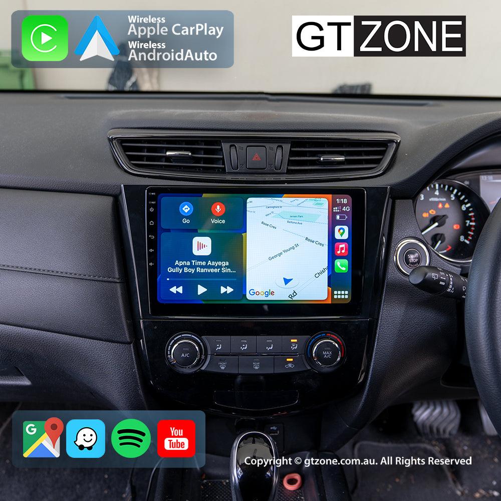 Nissan Xtrail Head Unit Upgrade Kit - 9inch Wireless Multitouch Smartscreen with Apple Carplay Android Auto