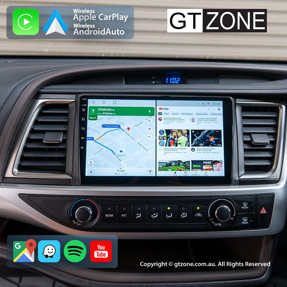 Toyota Kluger Grande Carplay Android Auto Head Unit Stereo 2014-2019 - gtzone