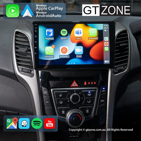 HyundaiI i30 Carplay Android Auto Head Unit Stereo 2012-2017 9 inch - gtzone