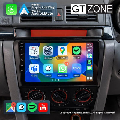 Mazda 2 Carplay Android Auto Head Unit Stereo 2014-Present - gtzone