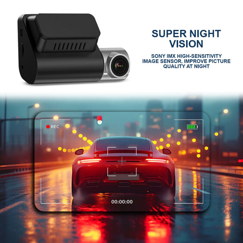 4K UHD Dash Cam & 2K Rear Camera with GPS. Super night vision.