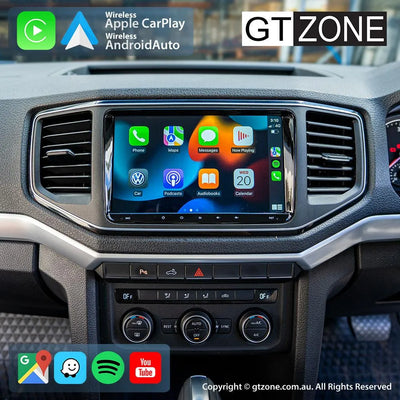 Volkswagen Amarok Head Unit Upgrade Kit (2017-Present) - 9inch Wireless Multitouch Smartscreen with Apple Carplay Android Auto