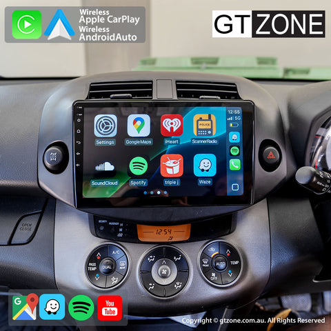 Toyota RAV4 Head Unit Upgrade Kit (2006-2011) - 13inch Wireless Apple Carplay Android Auto