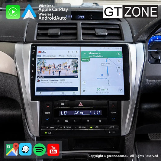 Toyota Camry Aurion Head Unit Upgrade Kit (2015-2018) - 10inch Wireless MultiTouch Smartscreen with Apple Carplay Android Auto (Copy)