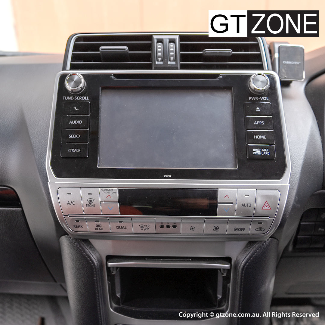 Toyota Prado 150-Series Head Unit Upgrade Kit (2018-2020) - 10inch Stereo with Wireless Apple Carplay Android Auto